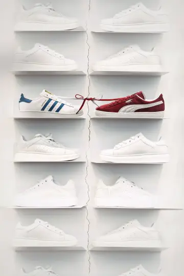 Poster for the TV series "Sneaker Wars: Adidas V. Puma" #1434689