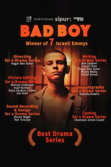 Poster for the TV series "Bad Boy" #1549507