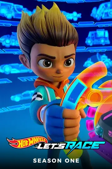 Poster for the TV series "Hot Wheels Let