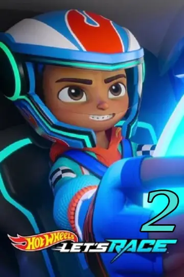 Poster for the TV series "Hot Wheels Let