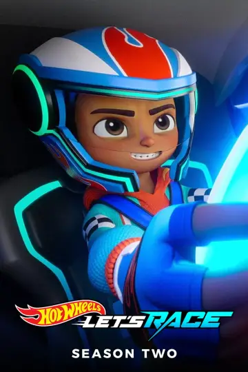 Poster for the TV series "Hot Wheels Let