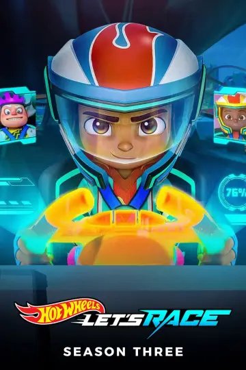 Poster for the TV series "Hot Wheels Let