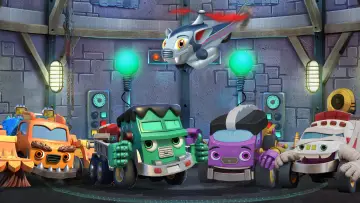Backdrop for the TV series "Mighty Monsterwheelies" #1416316