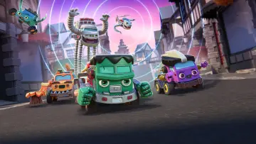 Backdrop for the TV series "Mighty Monsterwheelies" #1416318