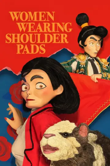 Women Wearing Shoulder Pads Poster