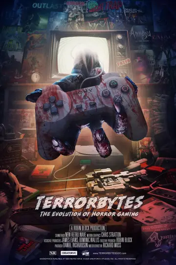 TerrorBytes: The Evolution of Horror Gaming Poster