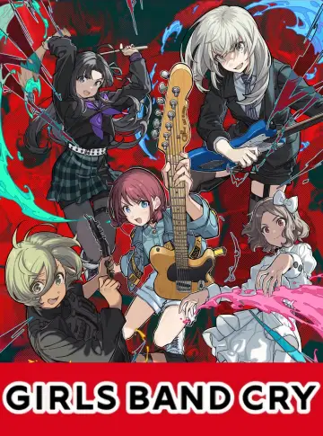 Poster for the TV series "Girls Band Cry" #1743322