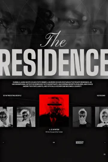 Poster for the TV series "The Residence" #1657817