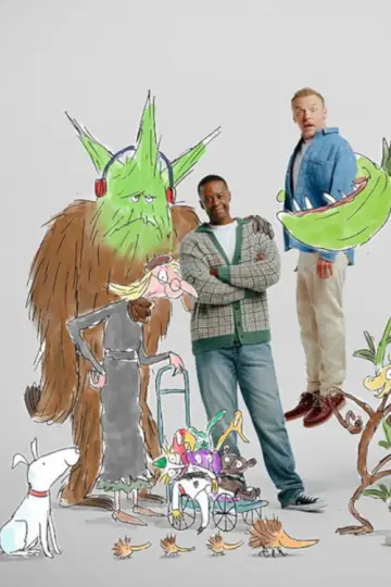 Poster for the TV series "Quentin Blake