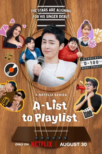 Poster for the TV series "A-List to Playlist" #1557260