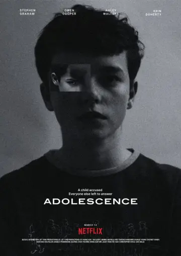 Poster for the TV series "Adolescence" #1539359