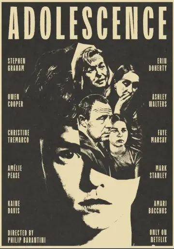 Poster for the TV series "Adolescence" #1539363