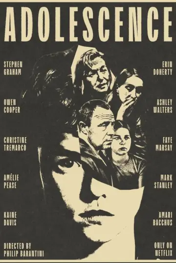 Poster for the TV series "Adolescence" #1539365