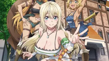 Backdrop for the TV series "Beheneko: The Elf-Girl