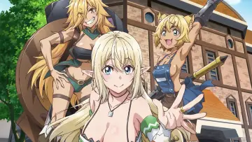 Backdrop for the TV series "Beheneko: The Elf-Girl