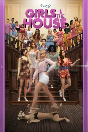 Poster for the TV series "Girls in the House" #1788088