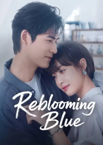 Reblooming Blue Poster