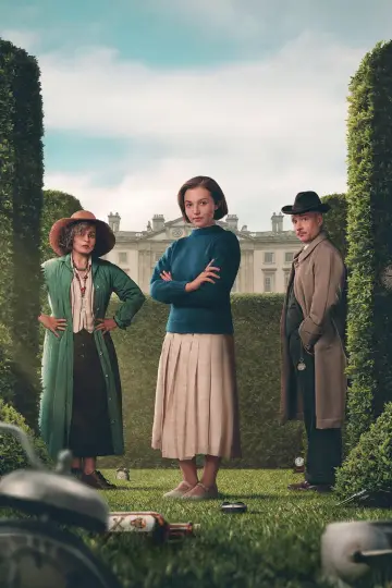 Poster for the TV series "Agatha Christie