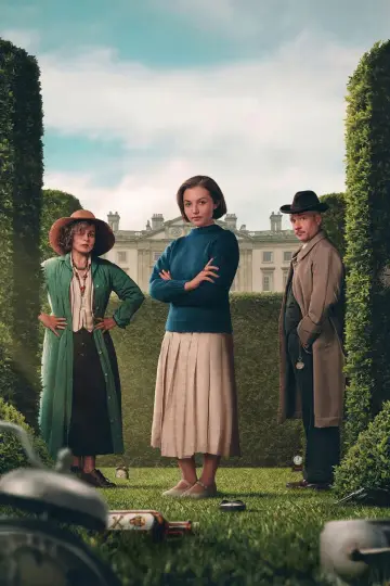 Poster for the TV series "Agatha Christie