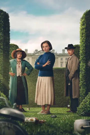 Poster for the TV series "Agatha Christie