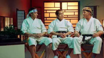 Backdrop for the TV series "Cobra Kai: Inside the Dojo" #1495343