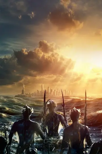 Poster for the TV series "The War Between the Land and the Sea" #1404857