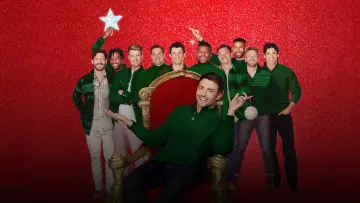 Backdrop for the TV series "Finding Mr. Christmas" #1751439