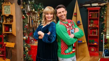Backdrop for the TV series "Finding Mr. Christmas" #1751444