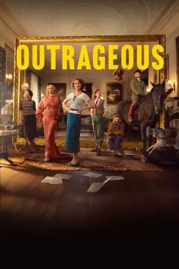 Poster for the TV series "Outrageous" #1501342