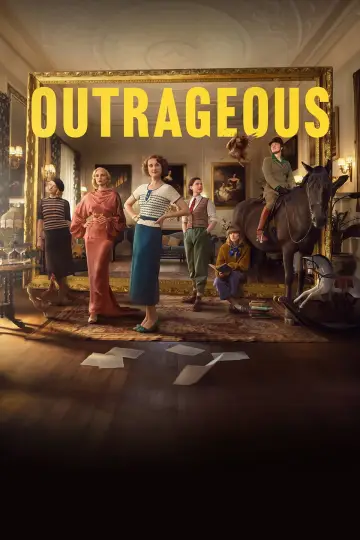 Poster for the TV series "Outrageous" #1770405