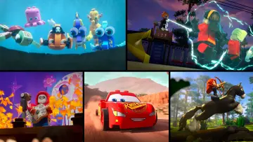 Backdrop for the TV series "LEGO Pixar: BrickToons" #1487785