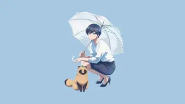 Backdrop for the TV series "With You and the Rain" #1432783