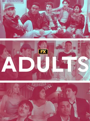 Poster for the TV series "Adults" #1657281