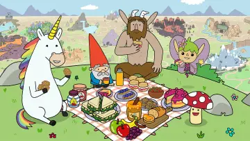 Backdrop for the TV series "Super Happy Magic Forest" #1670229