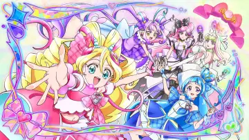 Backdrop for the TV series "You and Idol Precure" #1386150