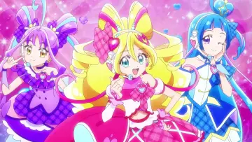 Backdrop for the TV series "You and Idol Precure" #1386151