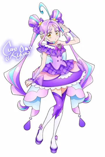 Poster for the TV series "You and Idol Precure" #1386158