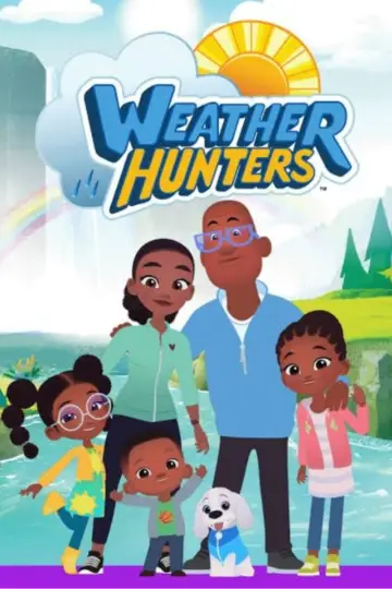 Poster for the TV series "Weather Hunters" #1406972