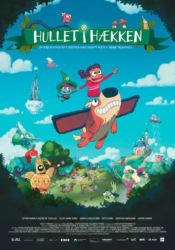 Hullet i hækken Poster