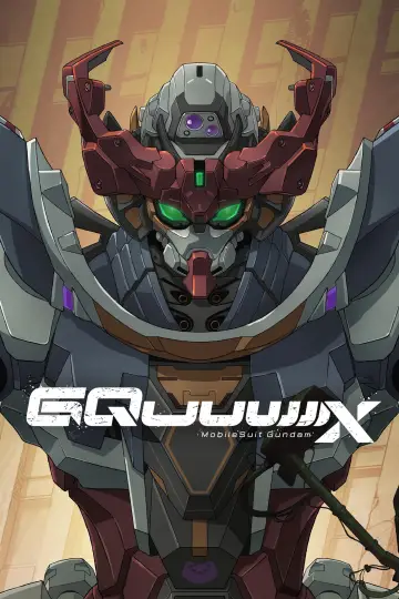 Poster for the TV series "Mobile Suit Gundam GQuuuuuuX" #1381678