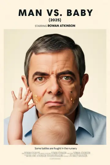 Poster for the TV series "Man vs Baby" #1446120