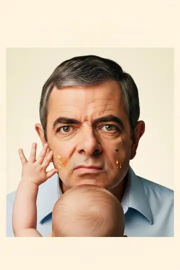Poster for the TV series "Man vs Baby" #1446121