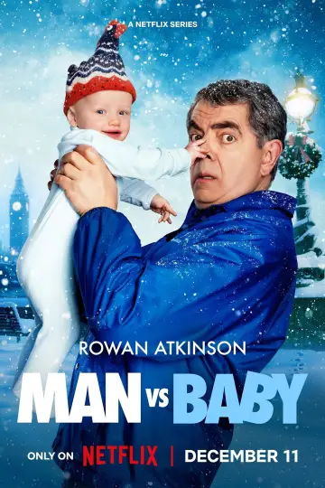 Poster for the TV series "Man vs Baby" #1759362