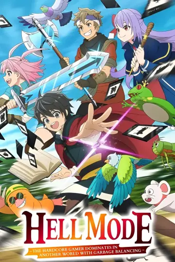 Poster for the TV series "HELL MODE: The Hardcore Gamer Dominates in Another World with Garbage Balancing" #1222056