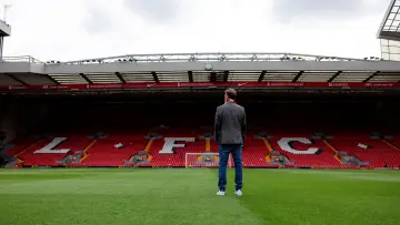 Backdrop for the TV series "Doubters to Believers Liverpool FC: Klopp