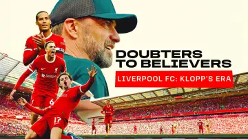 Backdrop for the TV series "Doubters to Believers Liverpool FC: Klopp