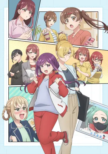 Poster for the TV series "A Mangaka