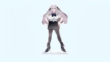Giant Young Lady Poster
