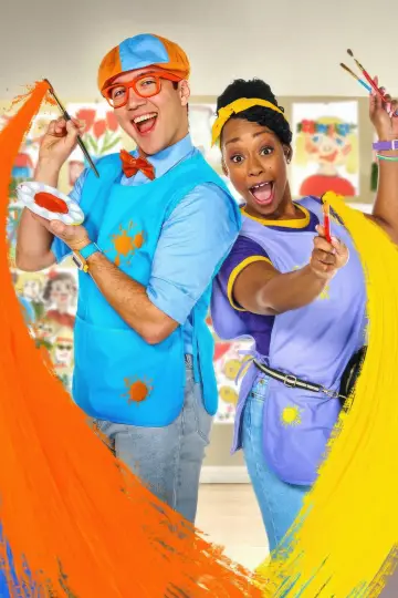 Poster for the TV series "Blippi