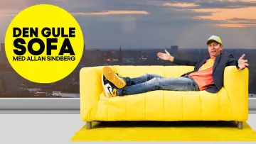 Den gule sofa med Allan Sindberg Poster